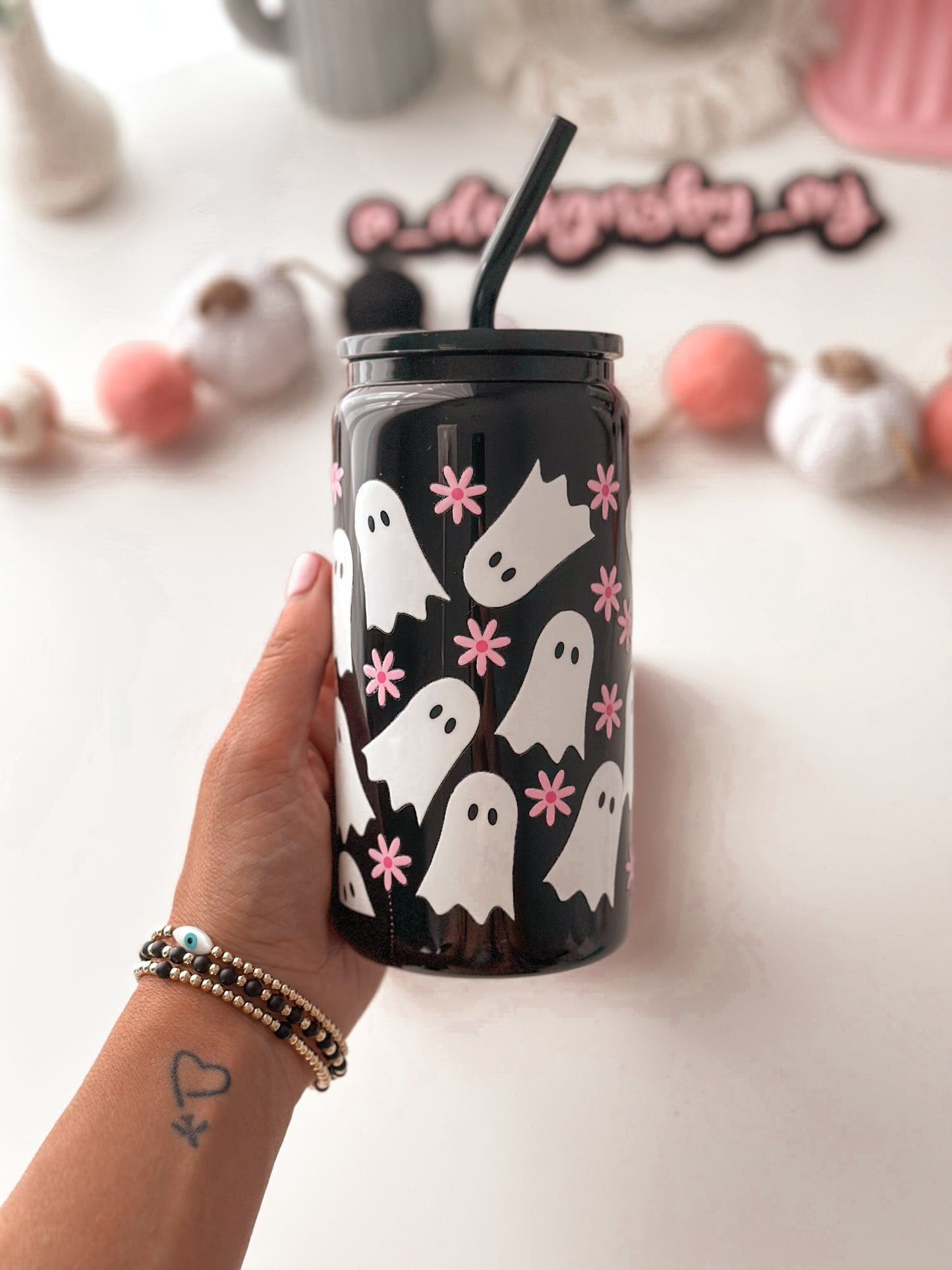 Halloween Ghost Tumbler