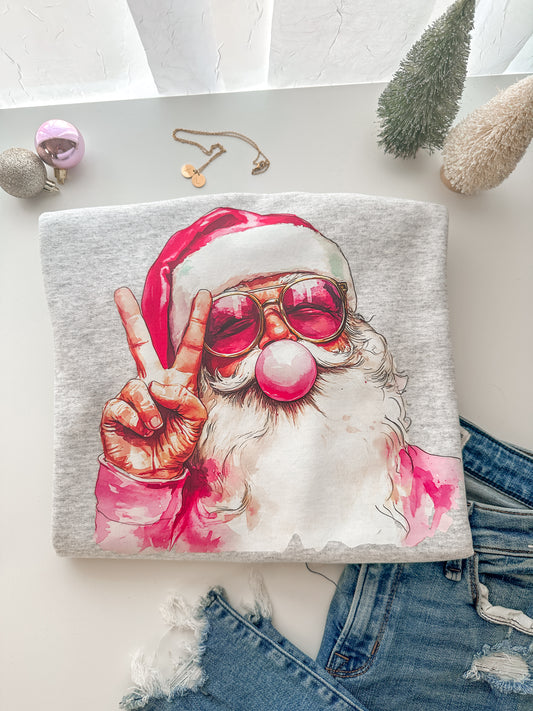 Peace Santa Sweatshirt