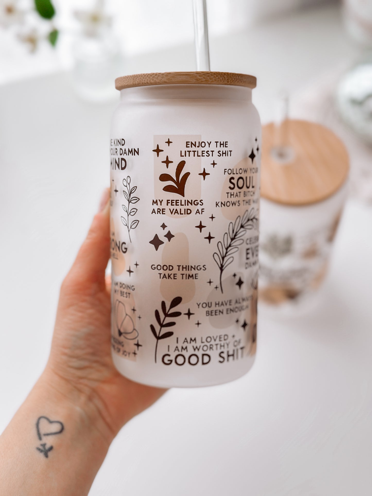 Daily Reminders Personalized Tumbler