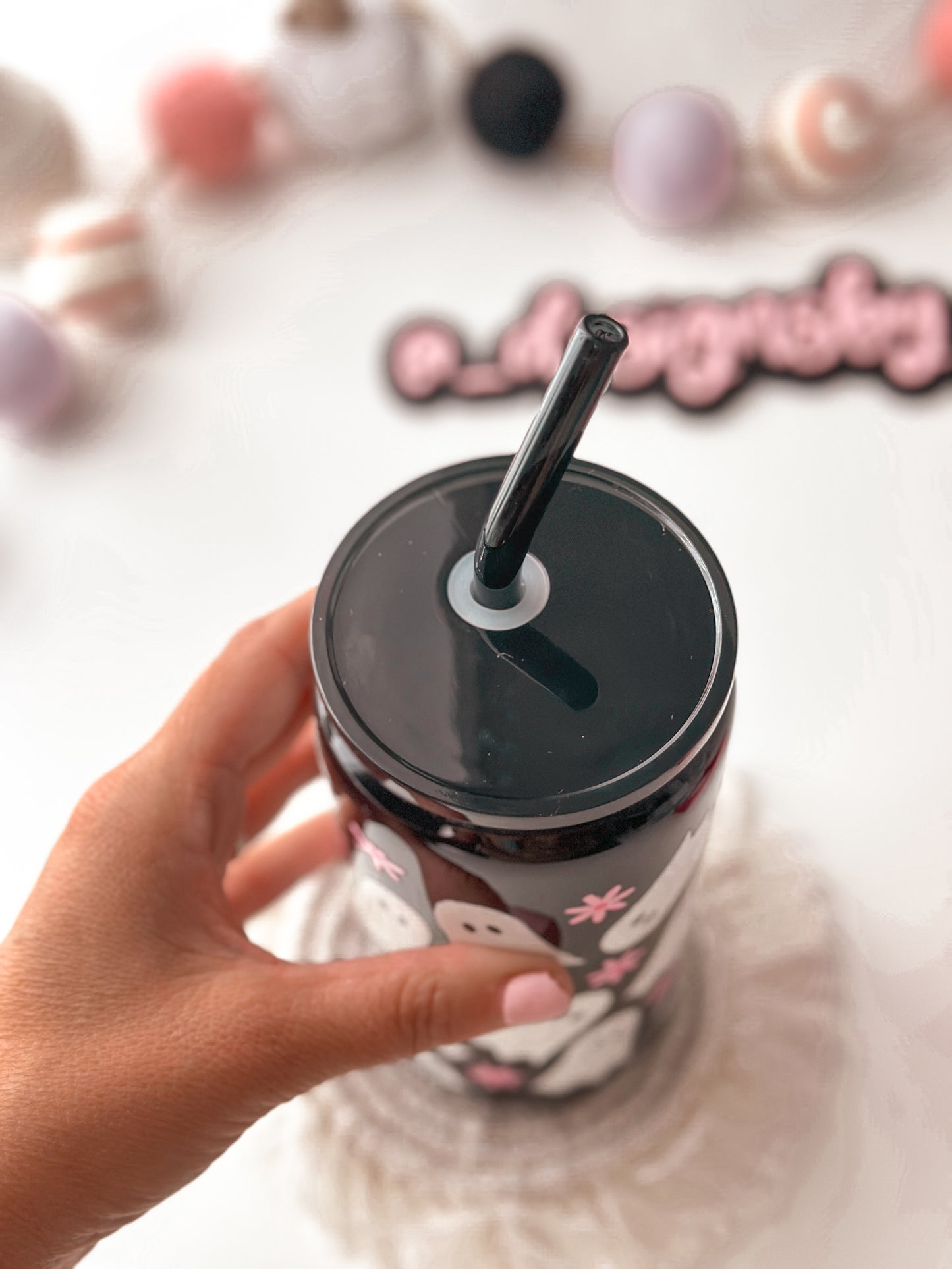 Halloween Ghost Tumbler