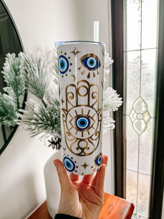 EVIL EYE TUMBLER