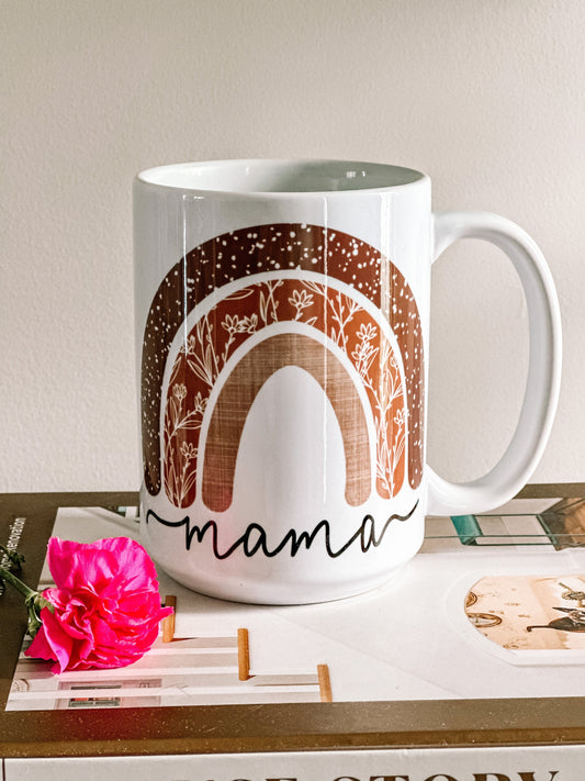 Rainbow Mama Mug 15oz