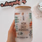 Mom Daily Affirmation Glass Tumbler