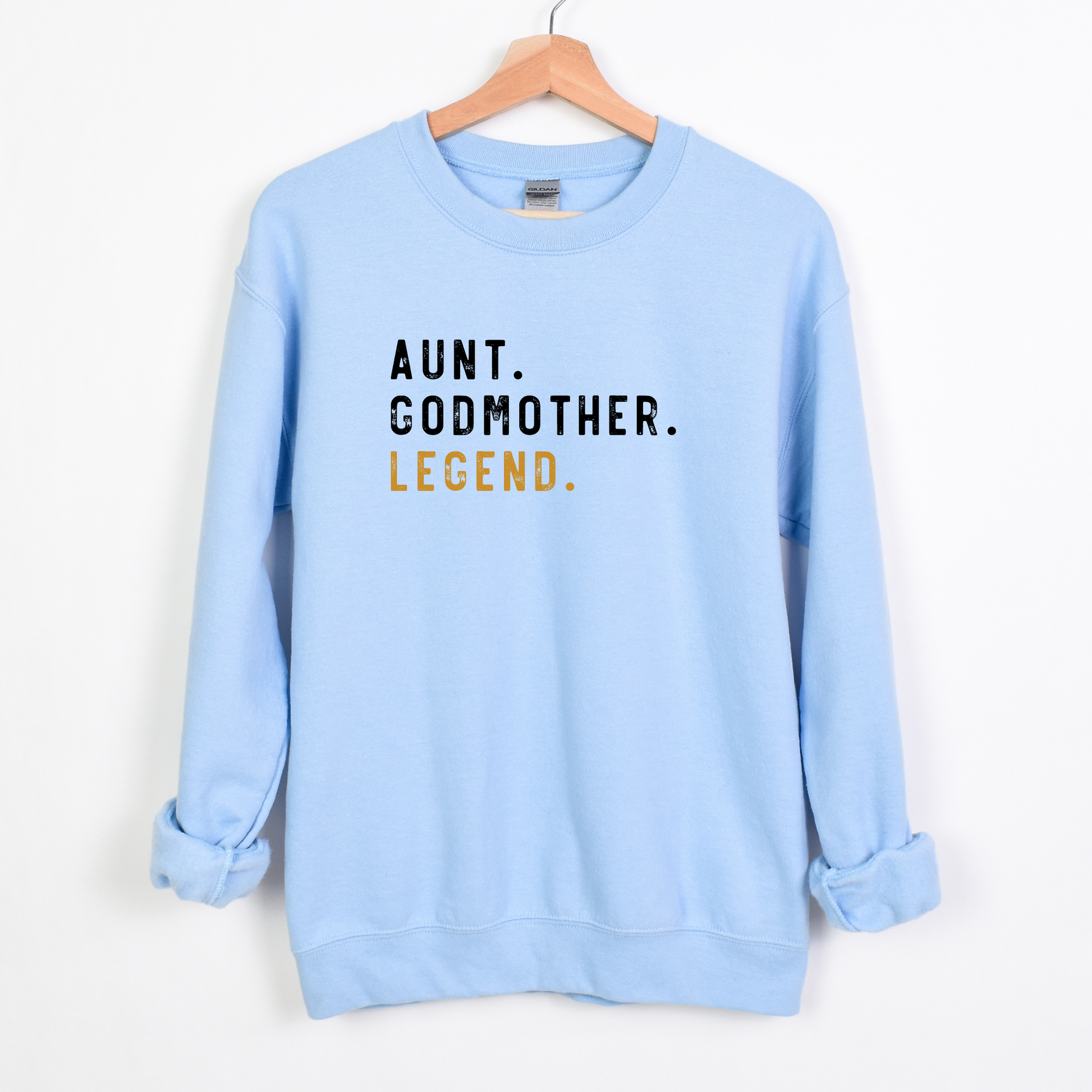 Blue AUNT GODMOTHER LEGEND Sweatshirt 