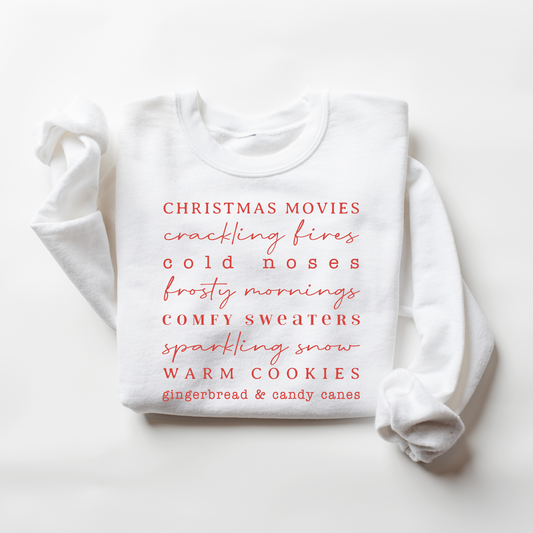 Winter List Sweatshirt